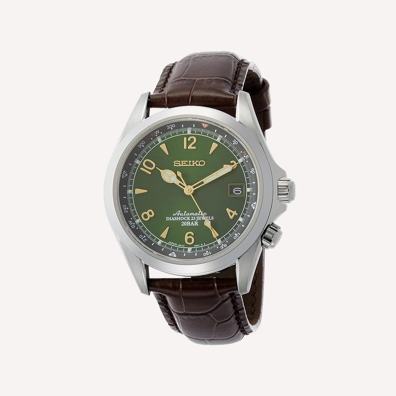 Seiko Alpinist Automatic Diashock 23 Jewels 20BAR