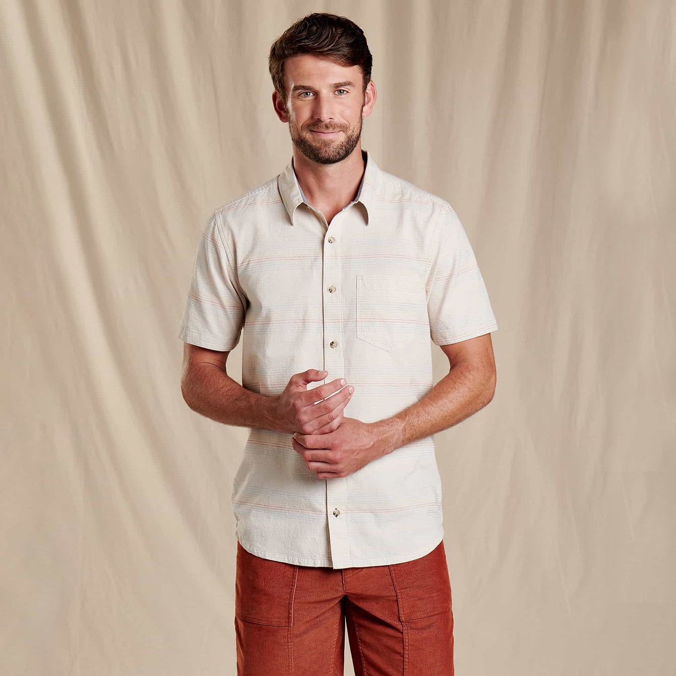 Airlift Short Sleeve Shirt Slim Salt