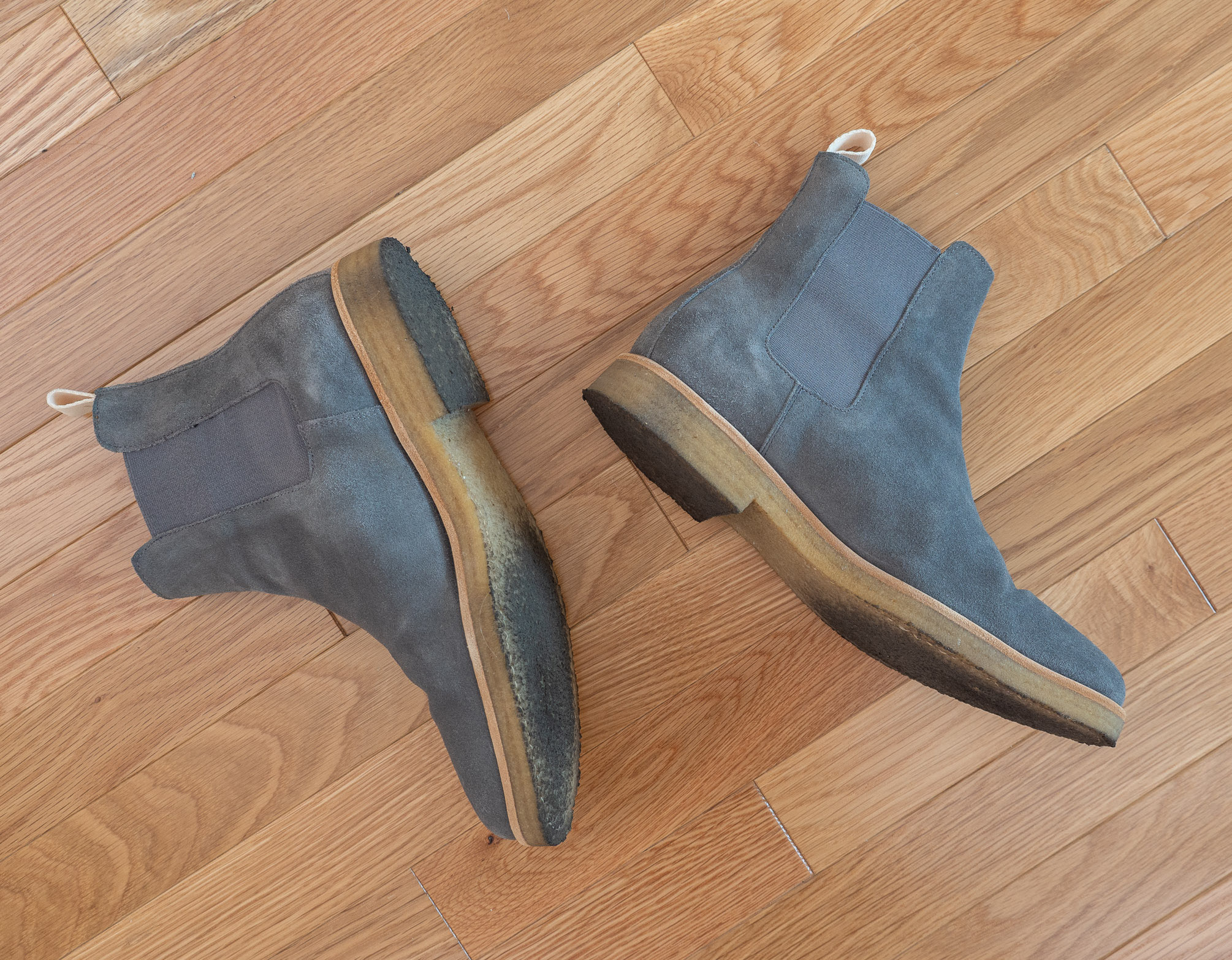 Oliver Cabell Chelsea boots grey