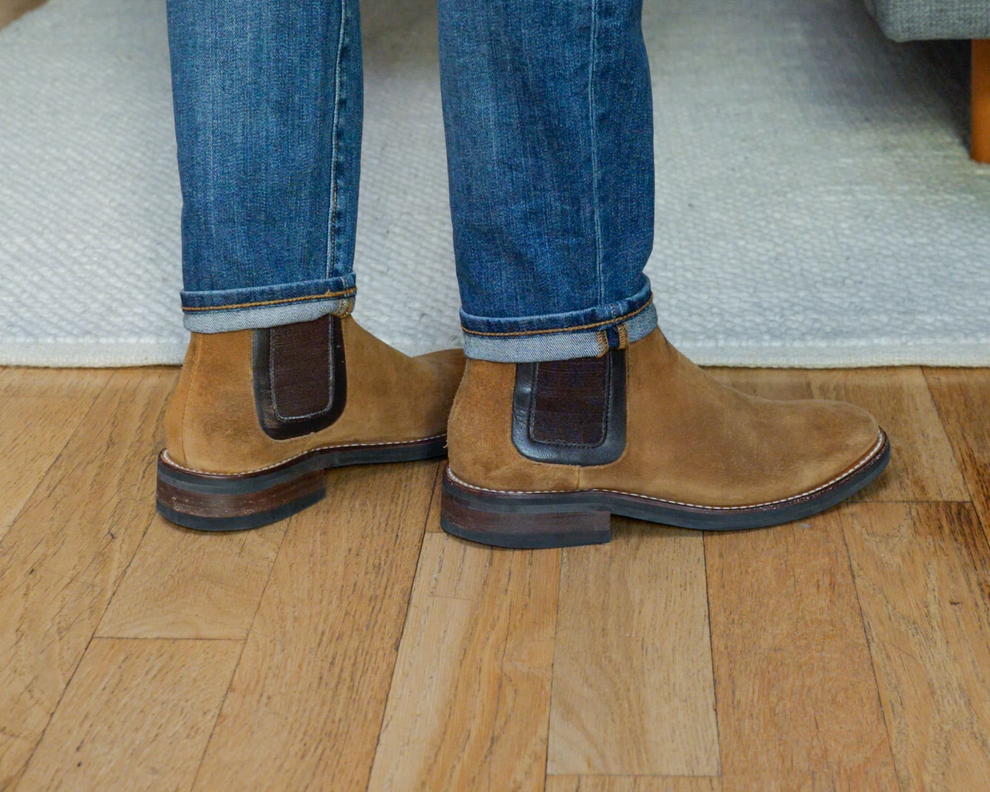 Thursday Boots Duke with light blue jeans