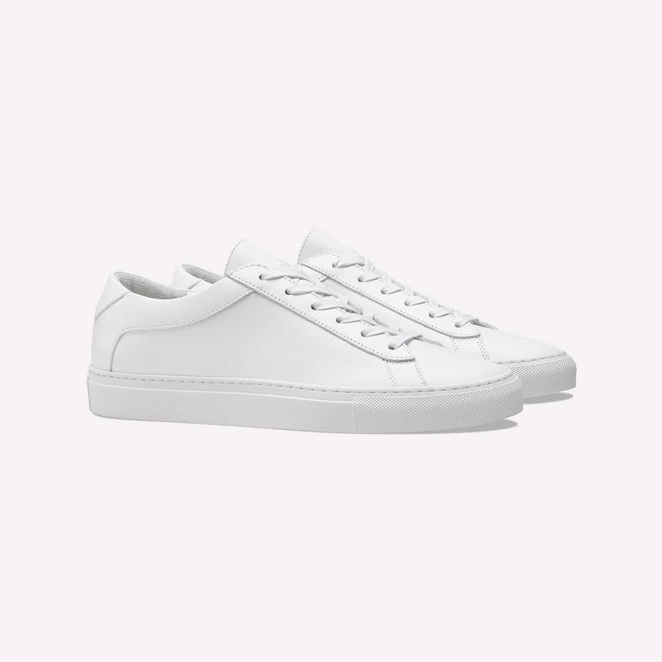 koio WHITE Unisex Capri Triple White Sneakers