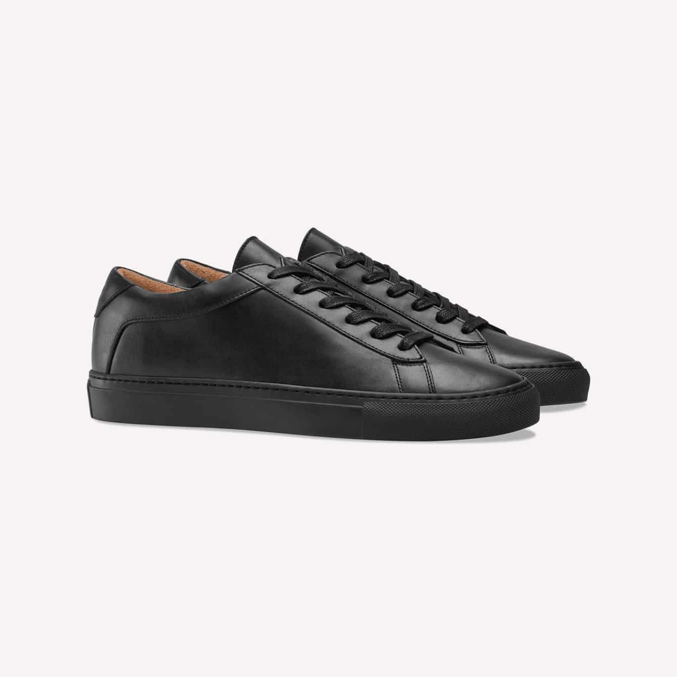 Capri Nero Lowtop Men Koio Black Sneakers