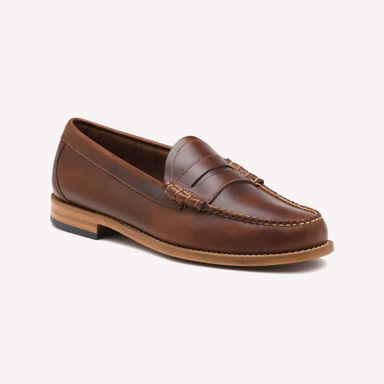 G.H. Bass Larson Natural Sole Weejuns Loafers