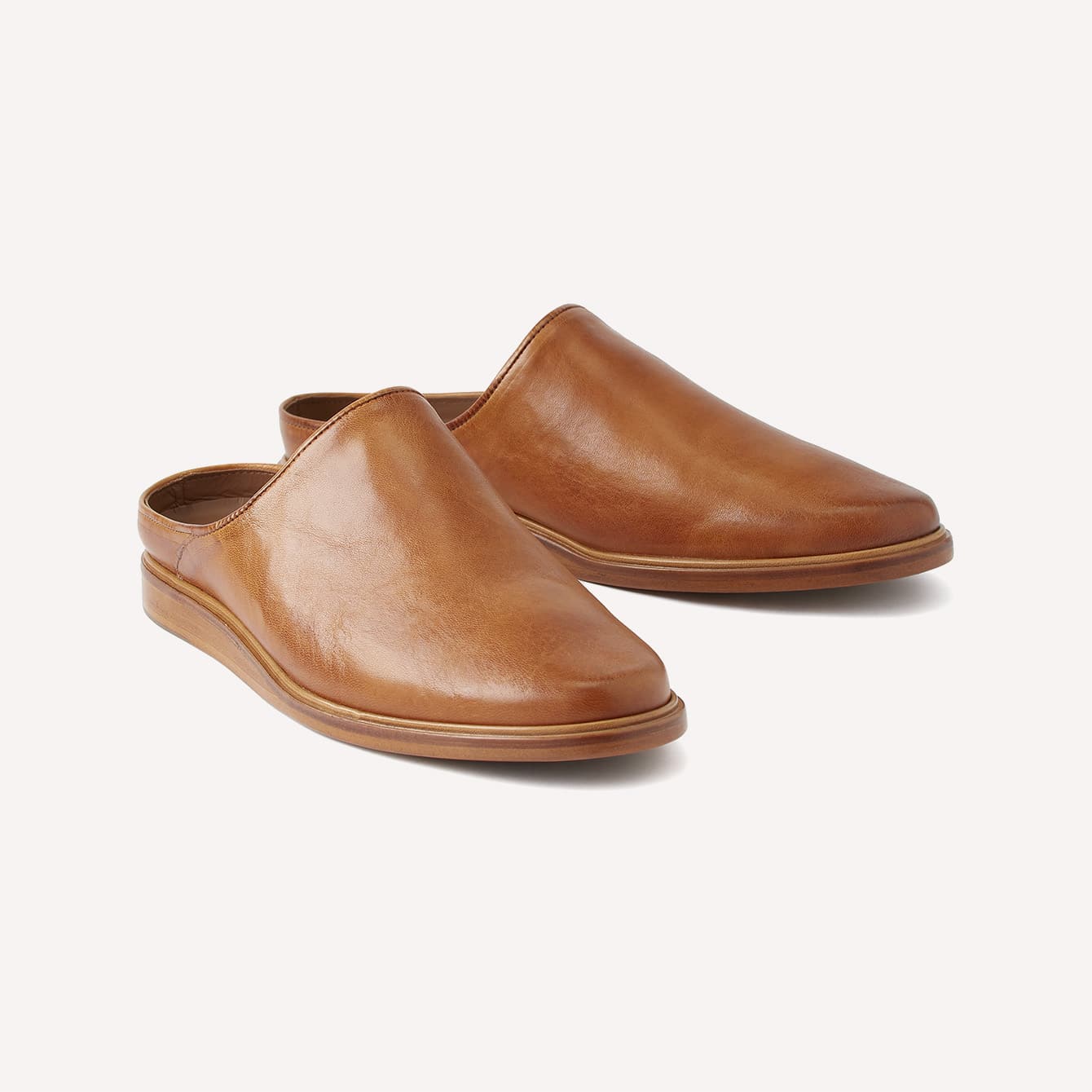 Rhodes Footwear Leather House Shoe