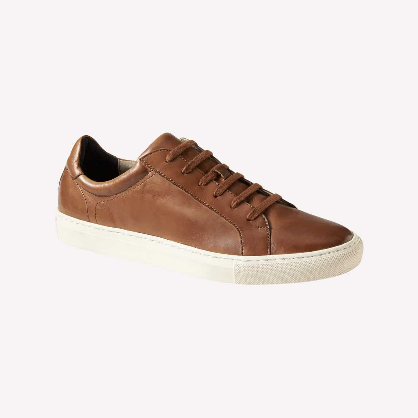 Banana Republic Nicklas Brown Leather Sneaker