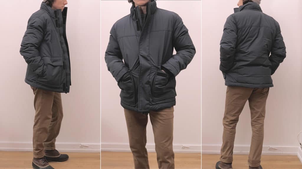 Everlane short parka