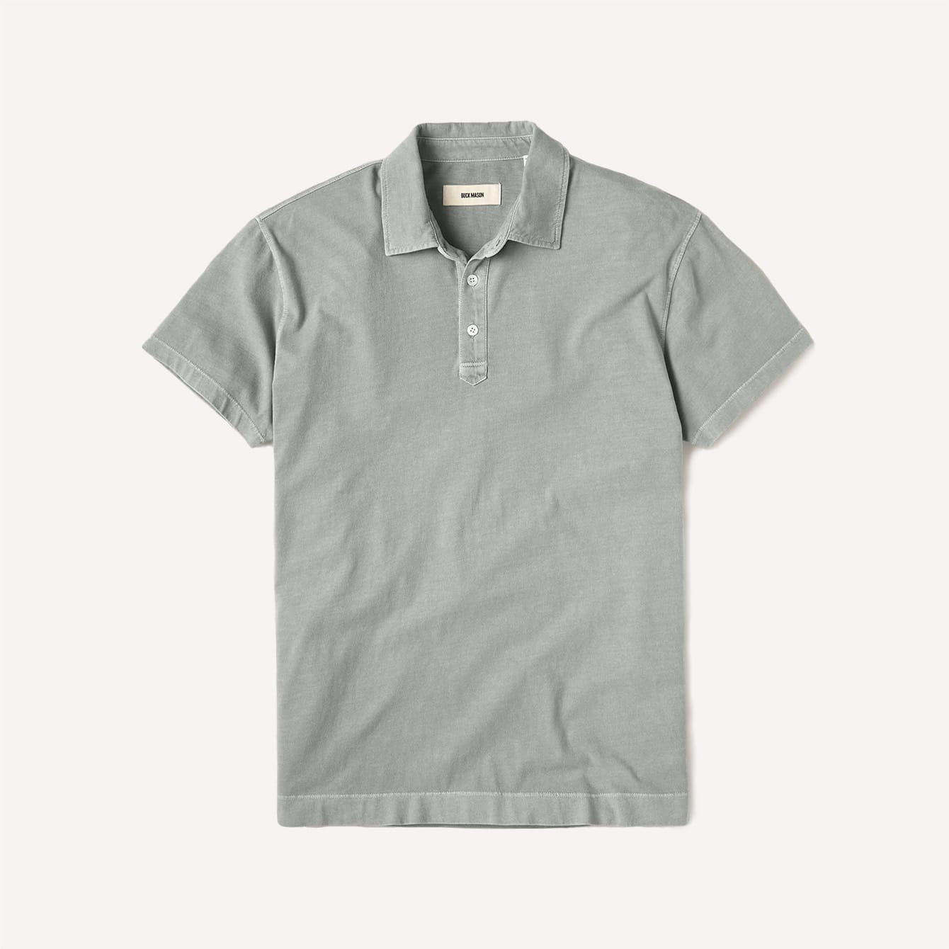 Buckmanson suede cotton polo