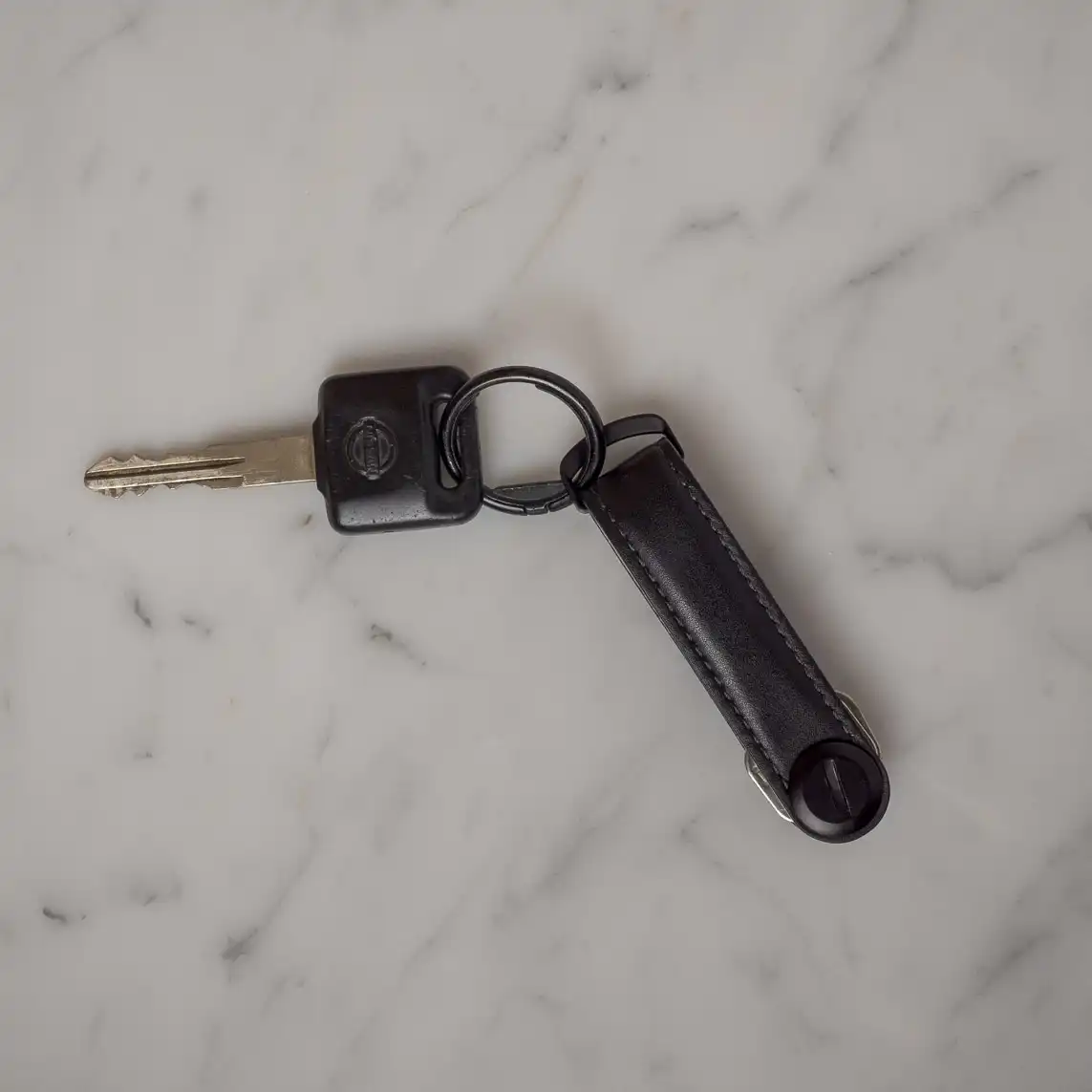 OrbitKey Leather Key Organizer