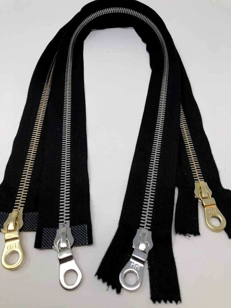 Black Riri zipper