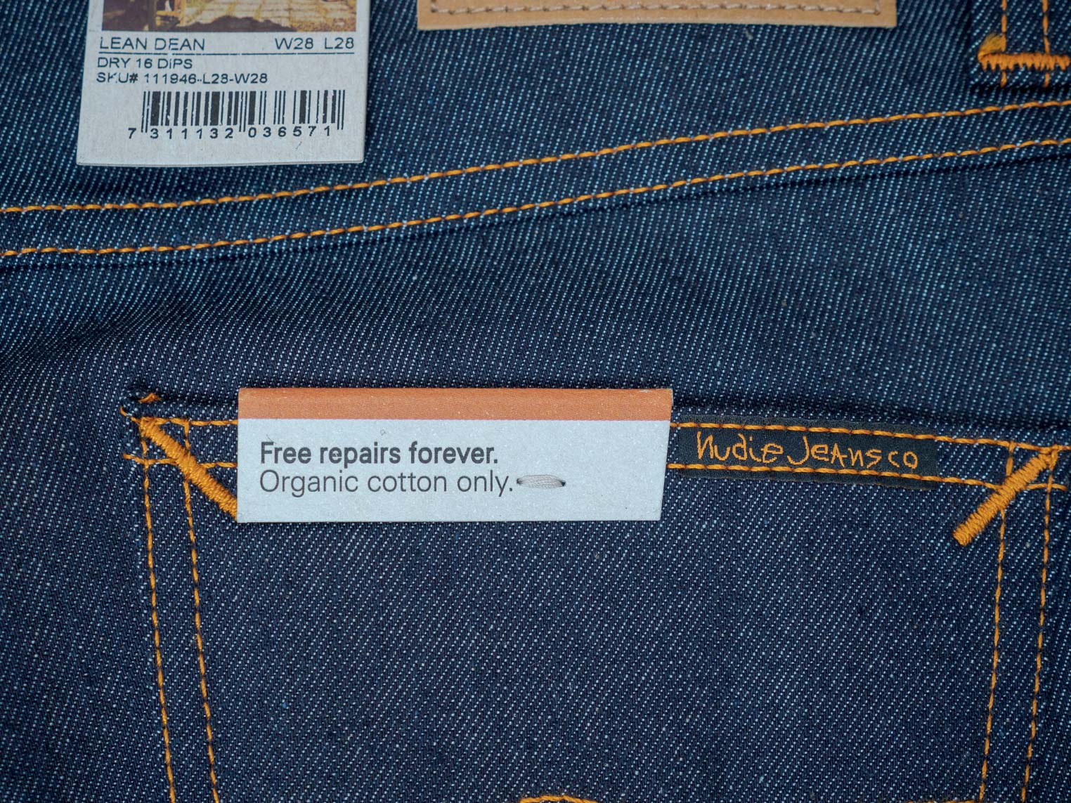 Nudie Jeans free repairs