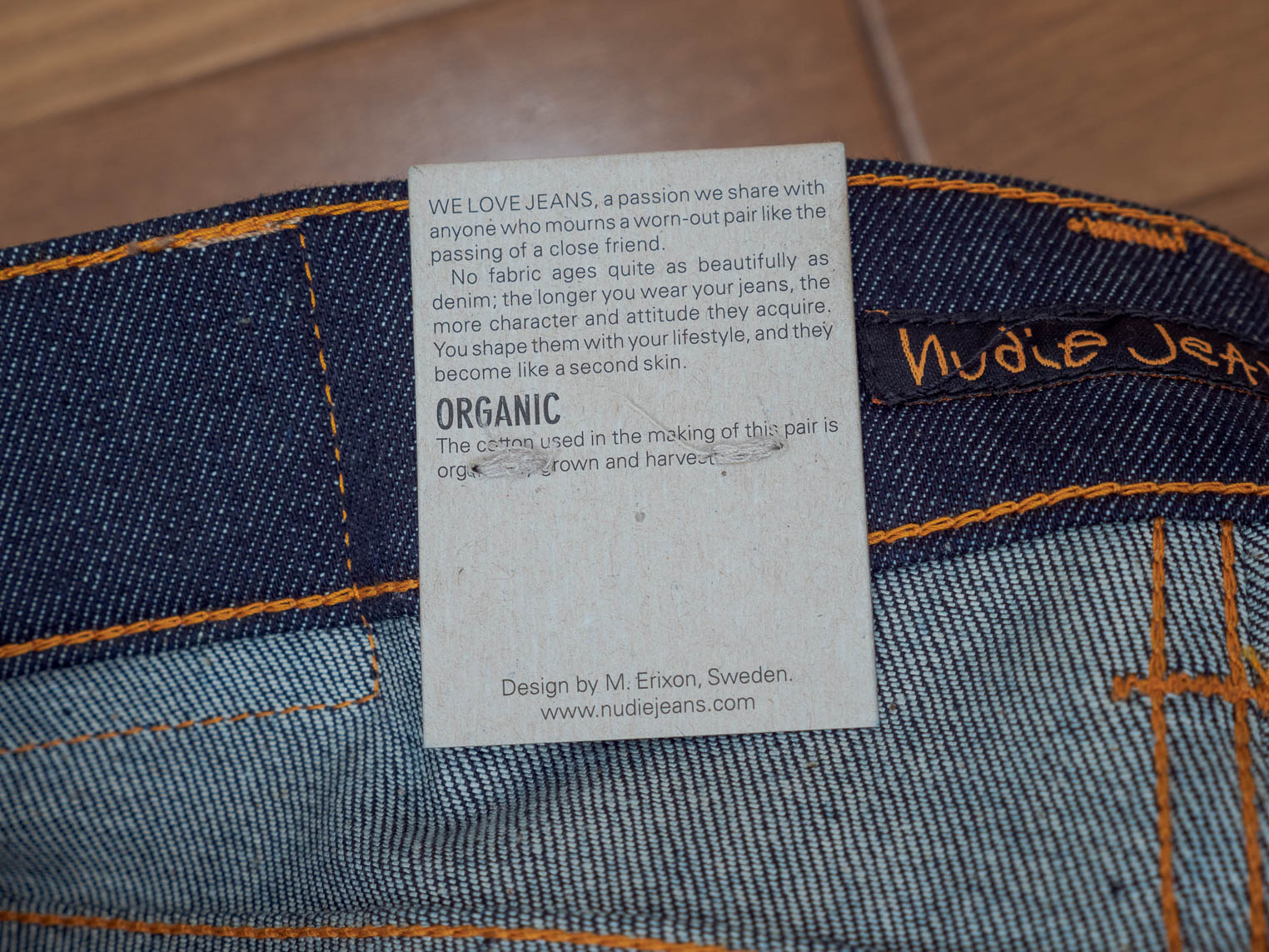 Nudie Jeans organic cotton