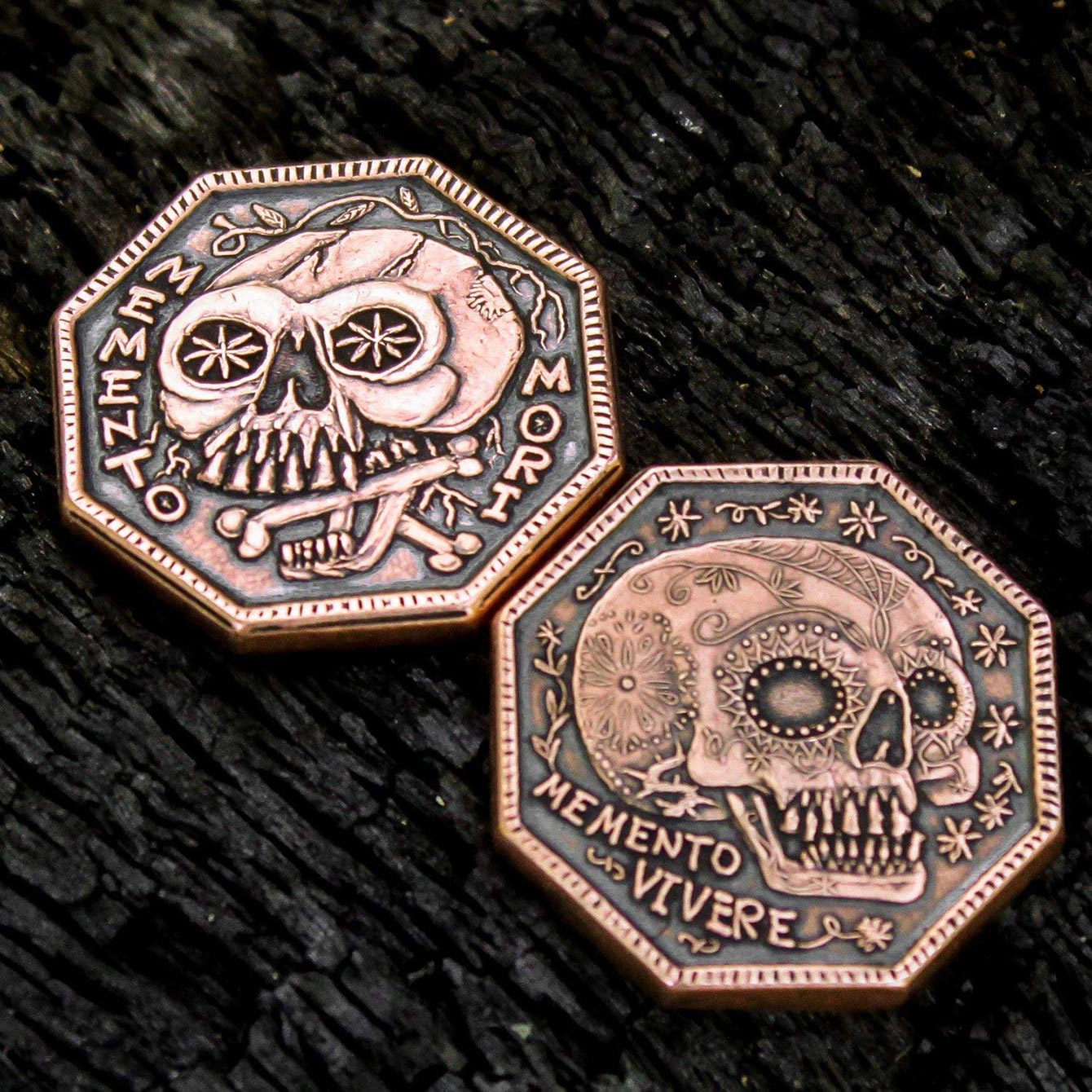 Memento Mori Copper Reminder Coin