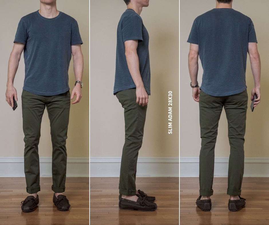 Nudie Slim Adam chinos fit