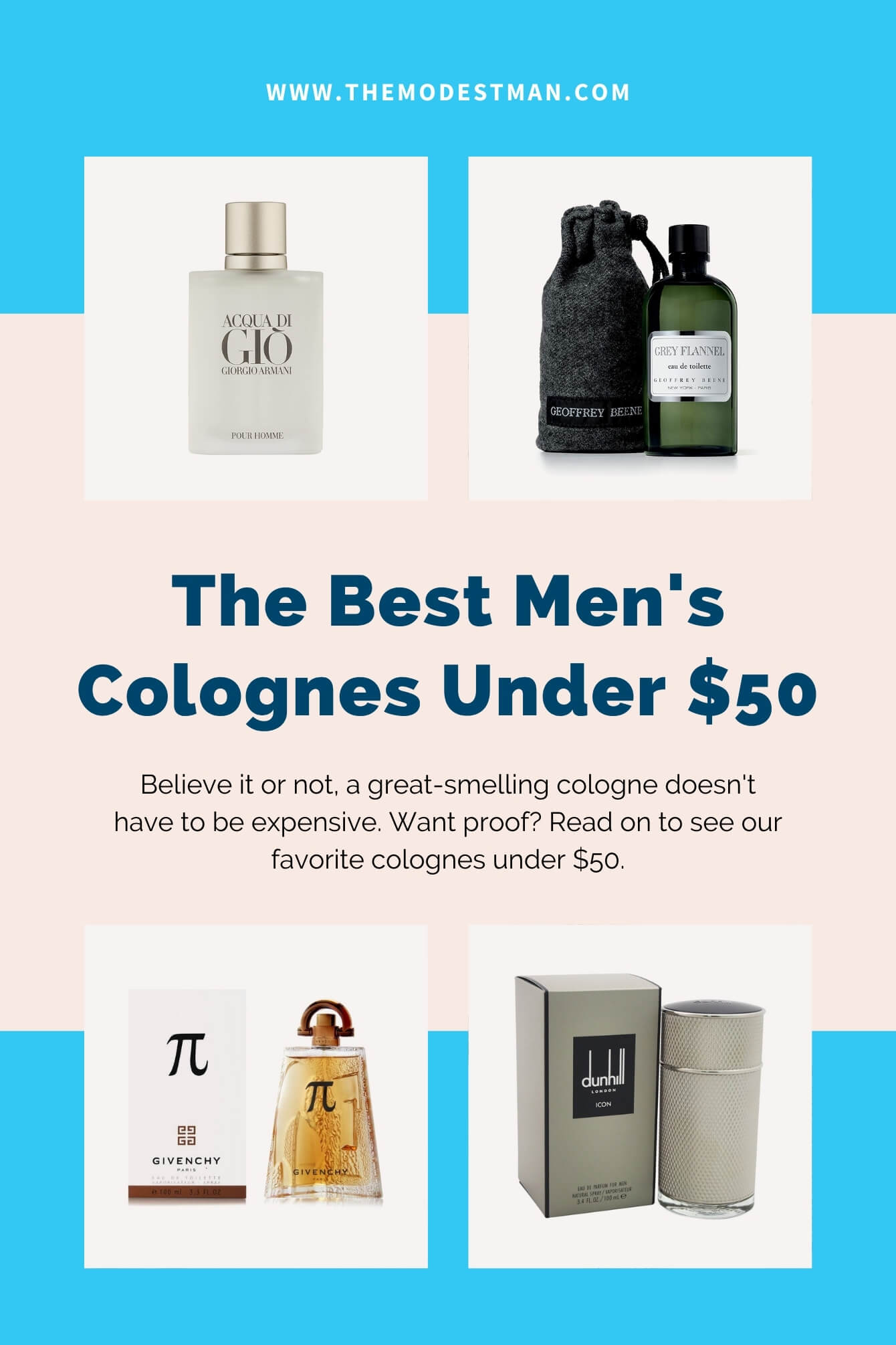 Best Colognes Under 50 dollars