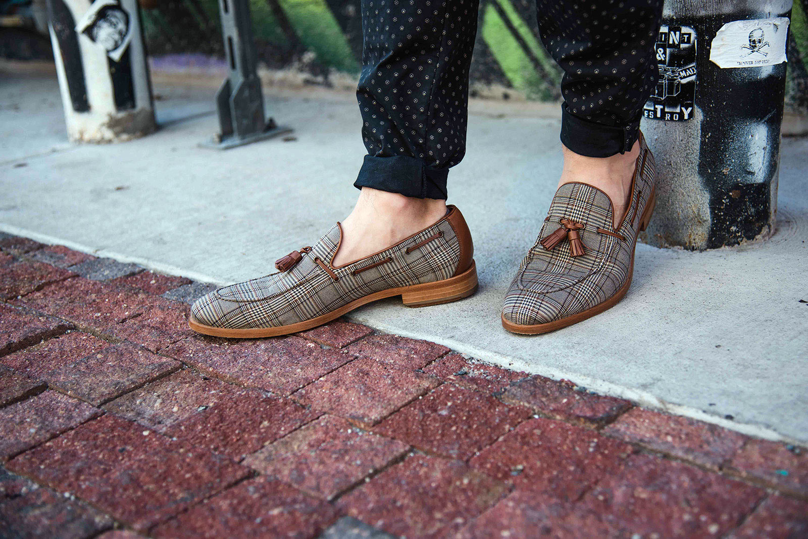 David Wearing Taft Russel Loafers