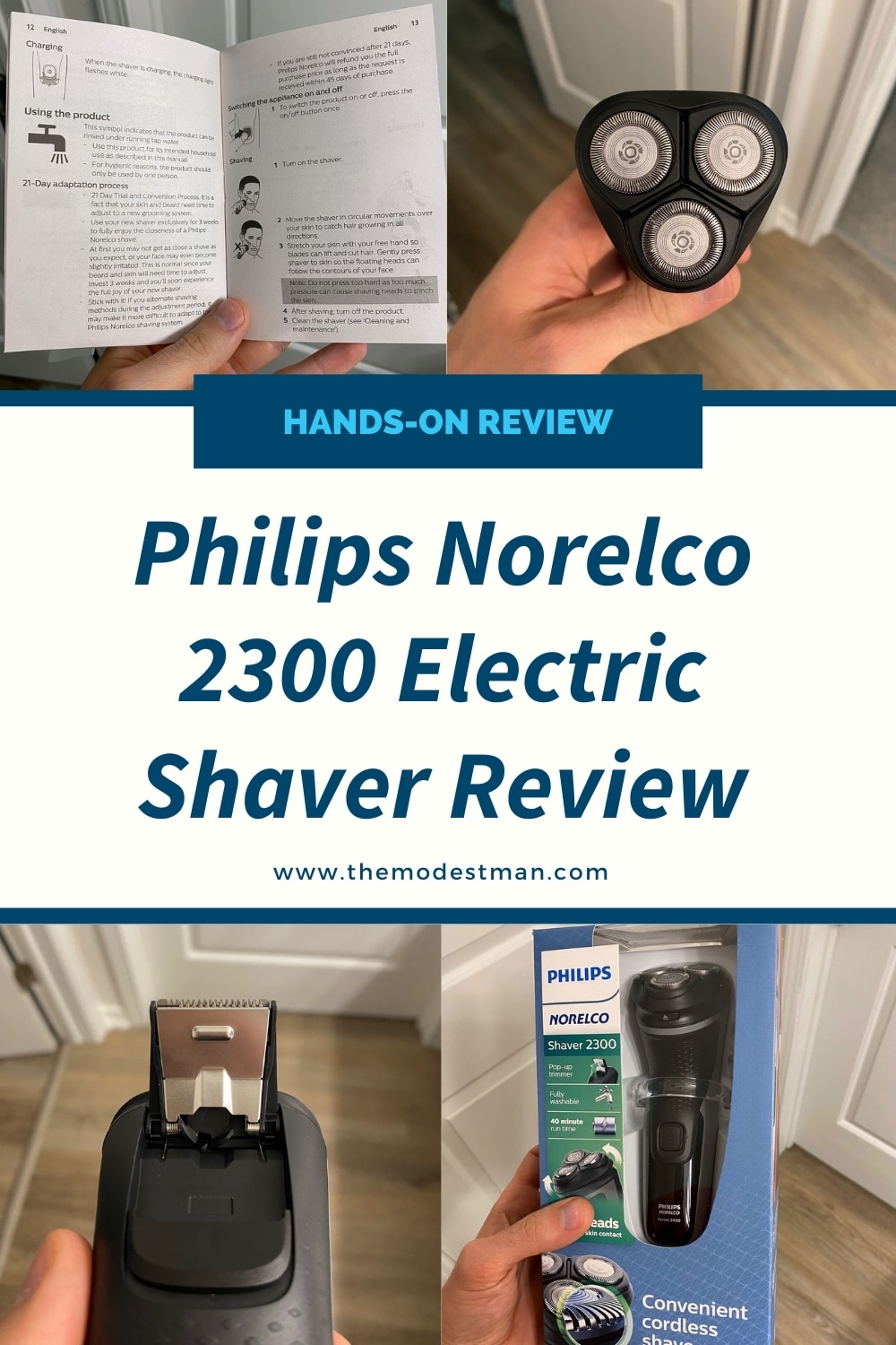 Philips Norelco 2300 Electric Shaver Hero Image