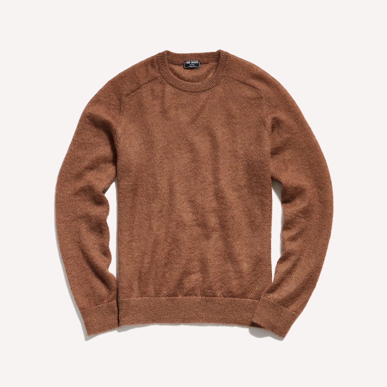 Toddsnyder mohair crew in camel