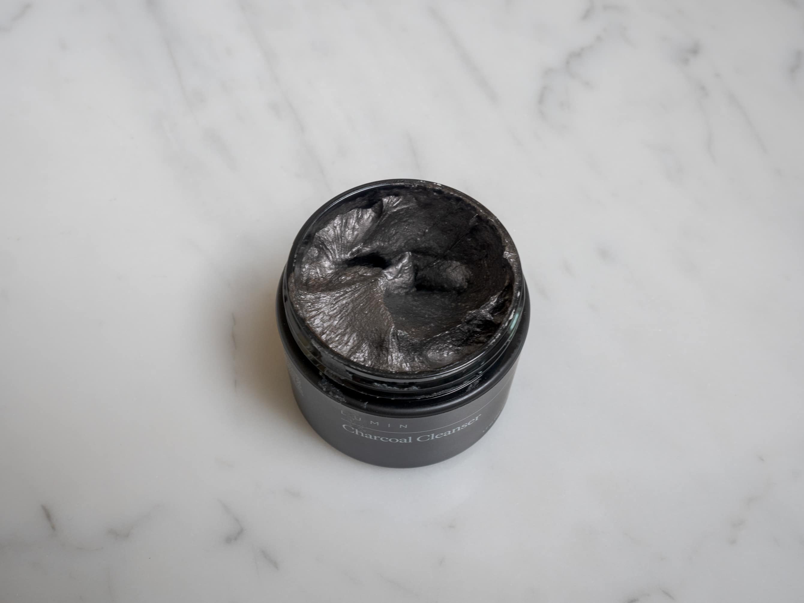 Lumin Charcoal Cleanser open