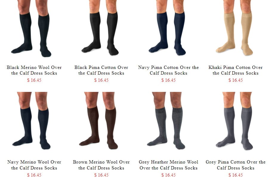 Boardroom Wool Dress Socks Price