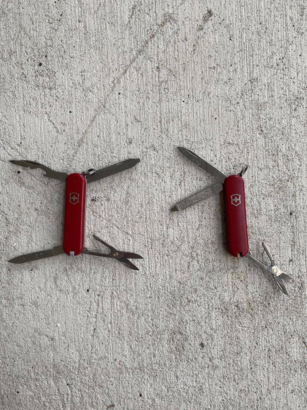 Victorinox Classic SD and Rambler functions