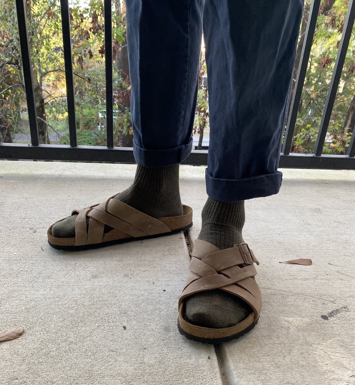 Birkenstock Lugano with socks