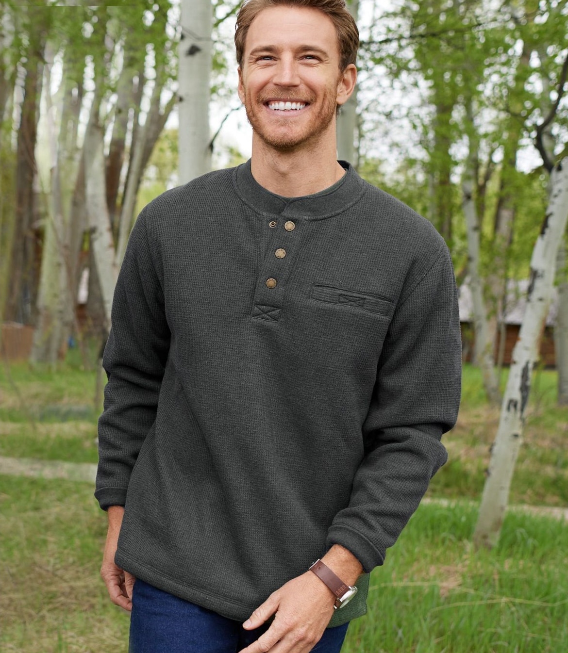 Llbean Mens Katahdin Henley