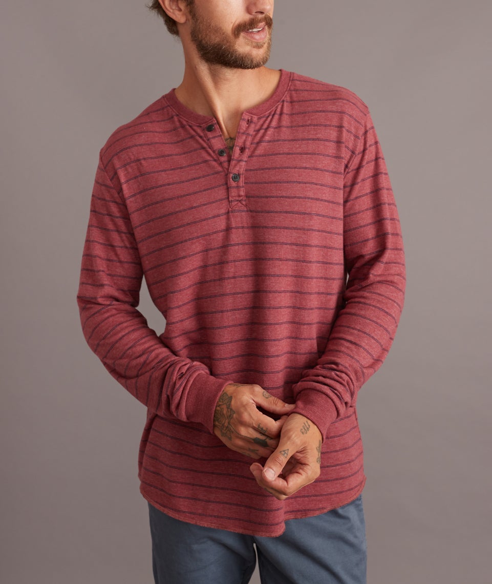 Marinelayer Henley Cordovan