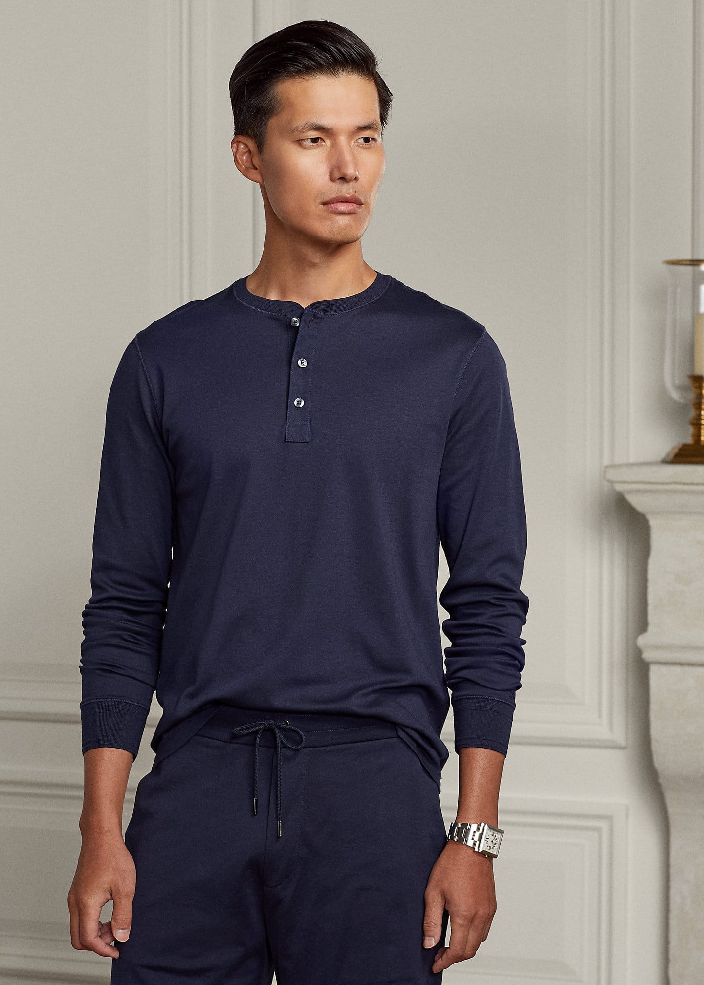 Ralphlauren Interlock Henley Shirt