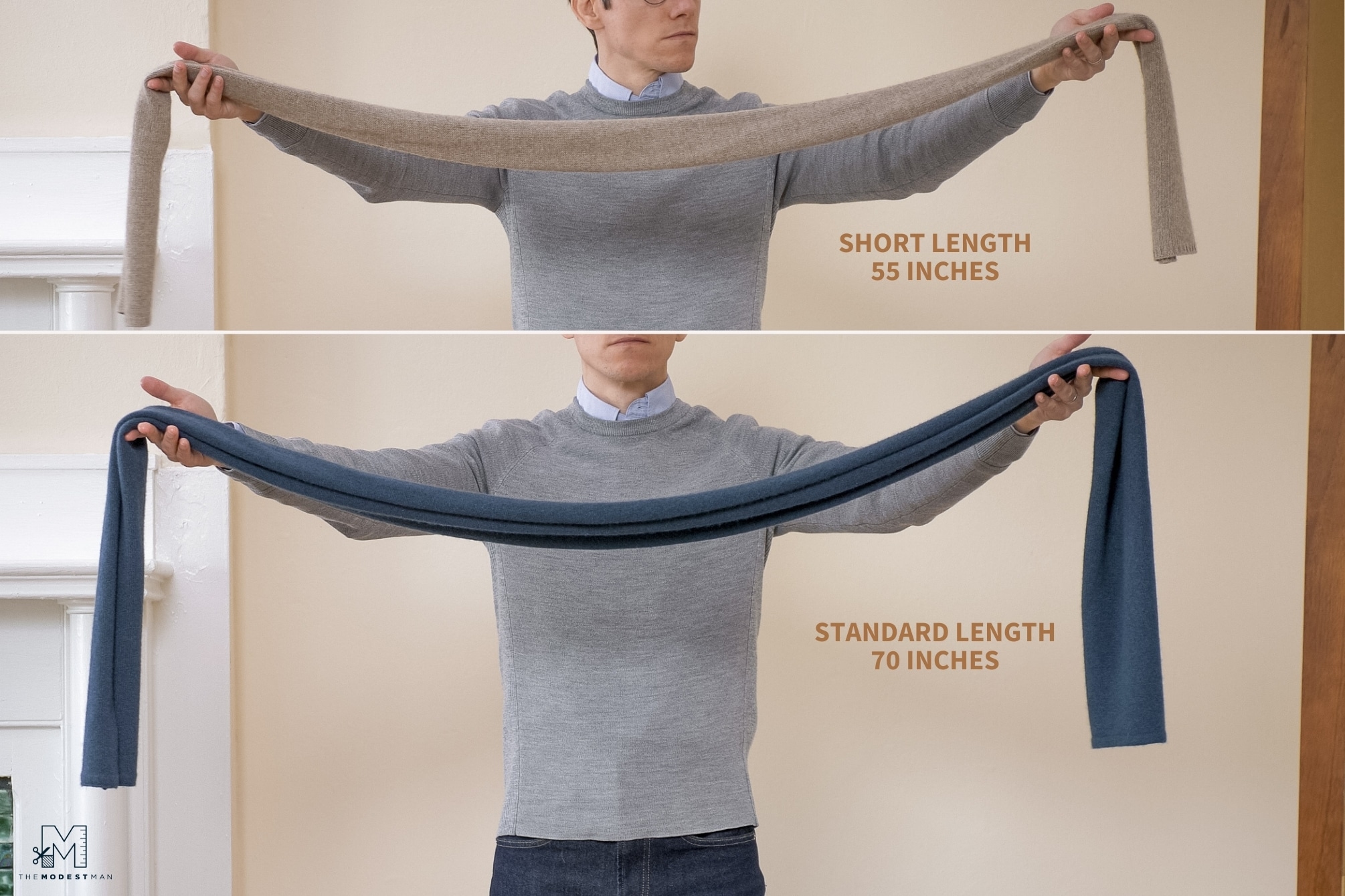 Scarf lengths