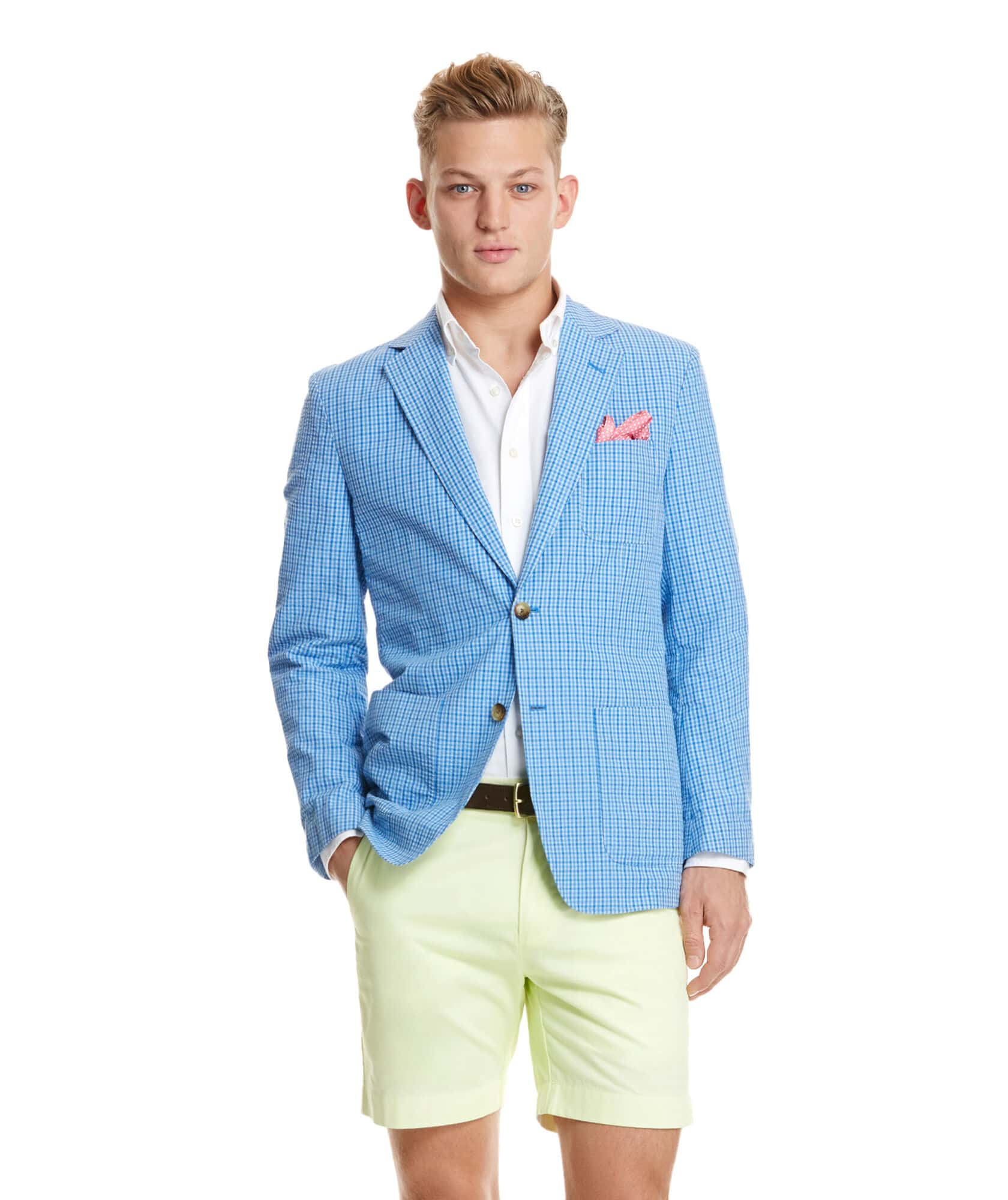 Vineyardvines Tonal Seersucker Check Sportcoat