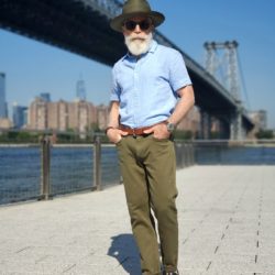 Linen Shirt with Chinos 1