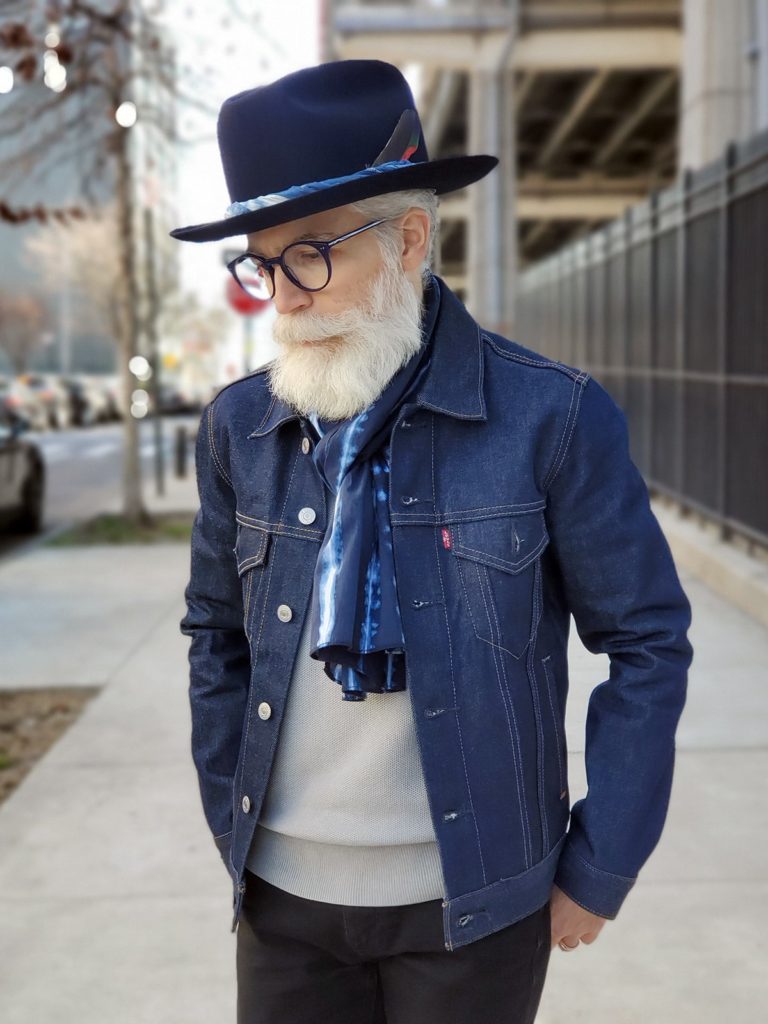 Trucker Jacket and Black Jeans 3