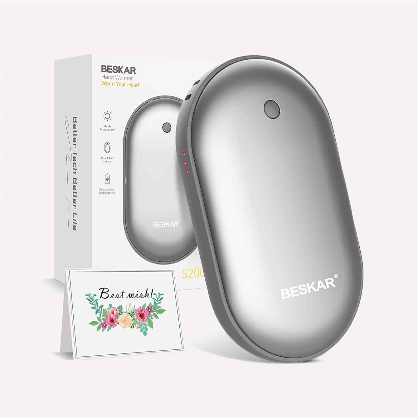 BESKAR Rechargeable Hand Warmer