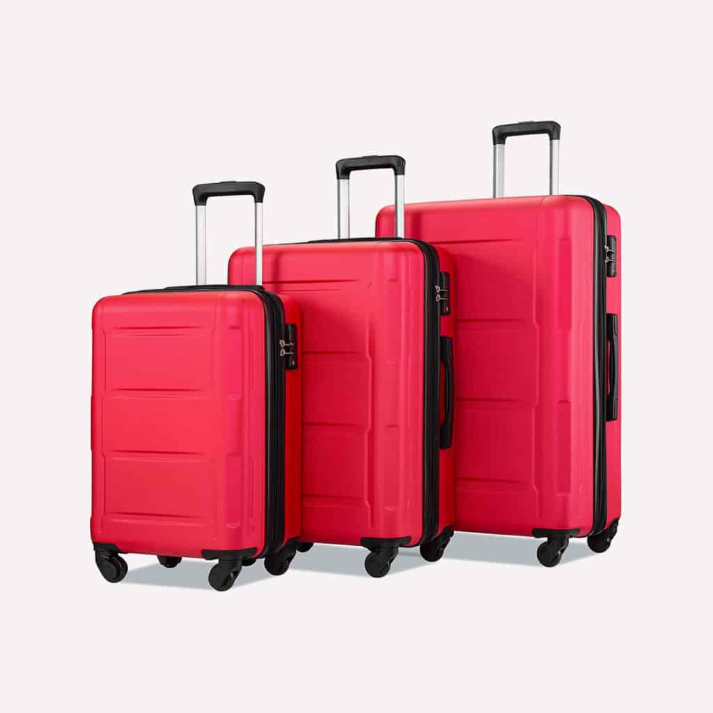 Merax Expandable 3 Piece Sets with TSA Lock