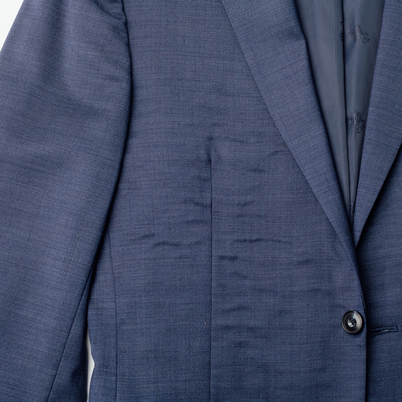 Fused Suit Jacket Bubbling