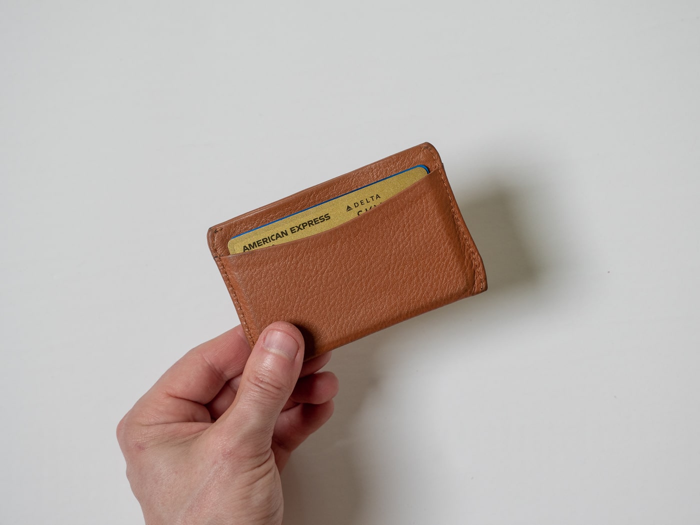 Harber London Card Holder in Hand