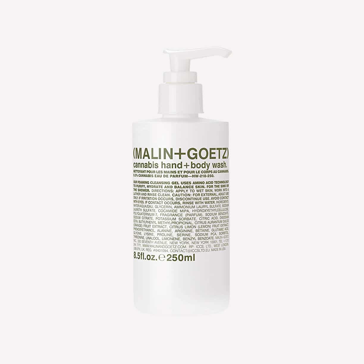 Malin Goetz cannabis handbody wash