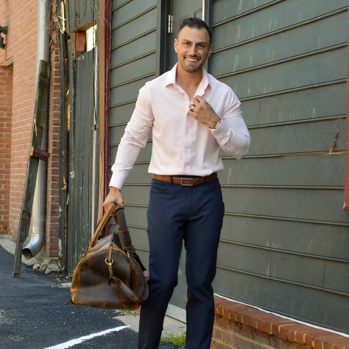 State and Liberty clothing dress shirt