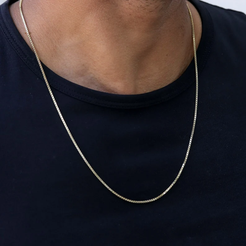 CHAINZshop Gold Box Chain