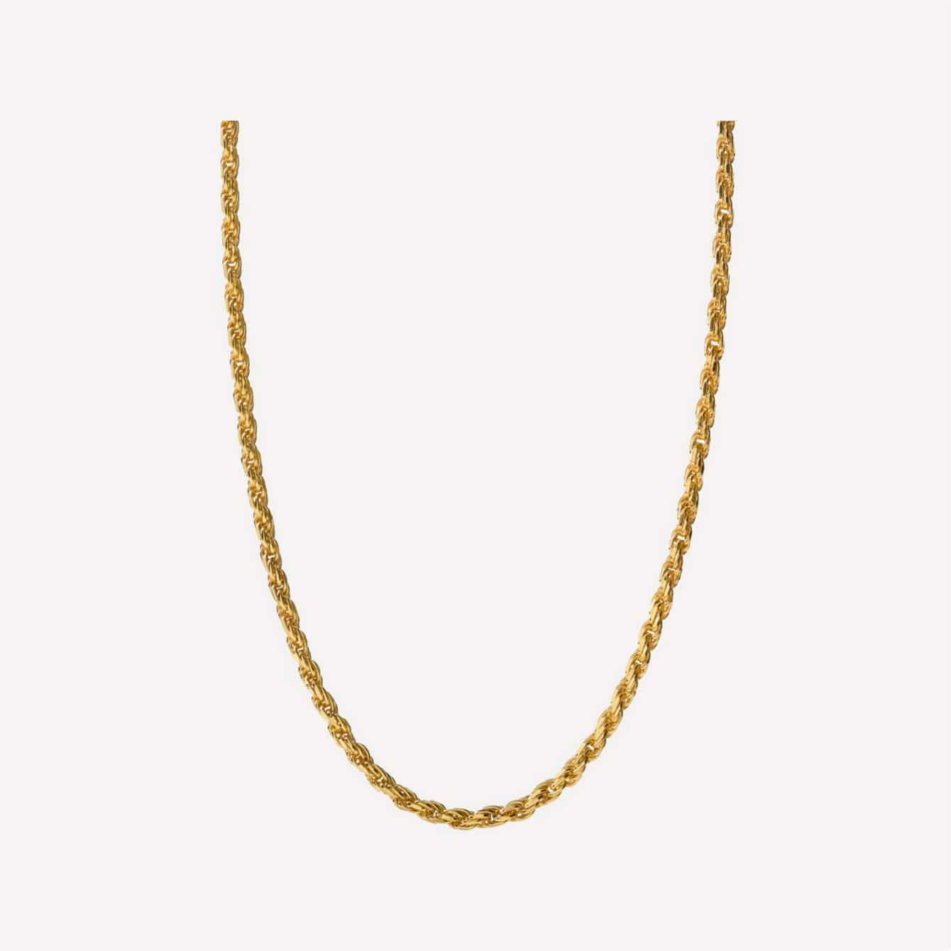 Miansai Rope Chain Necklace Gold