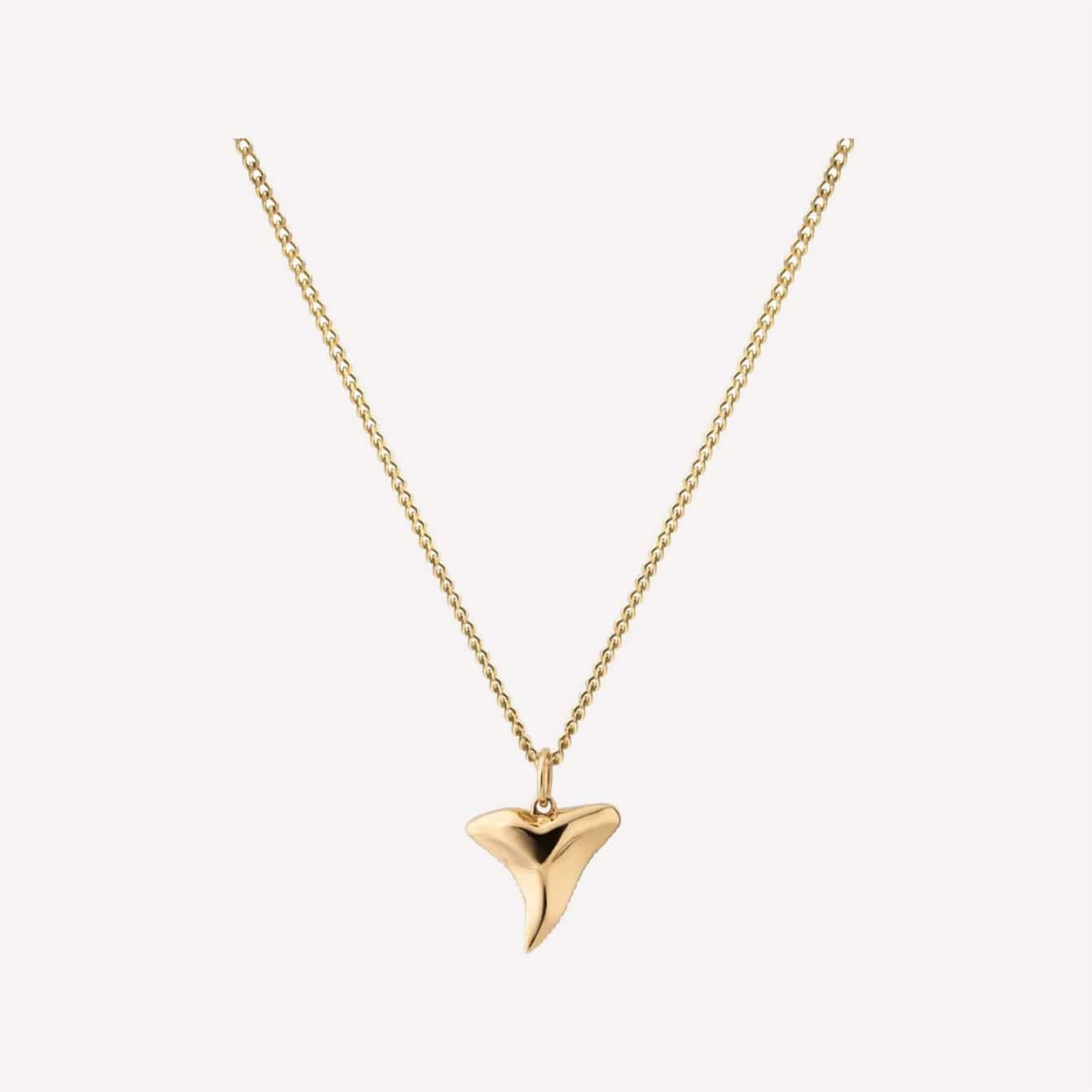 Miansai Shark Tooth Gold Vermeil Necklace