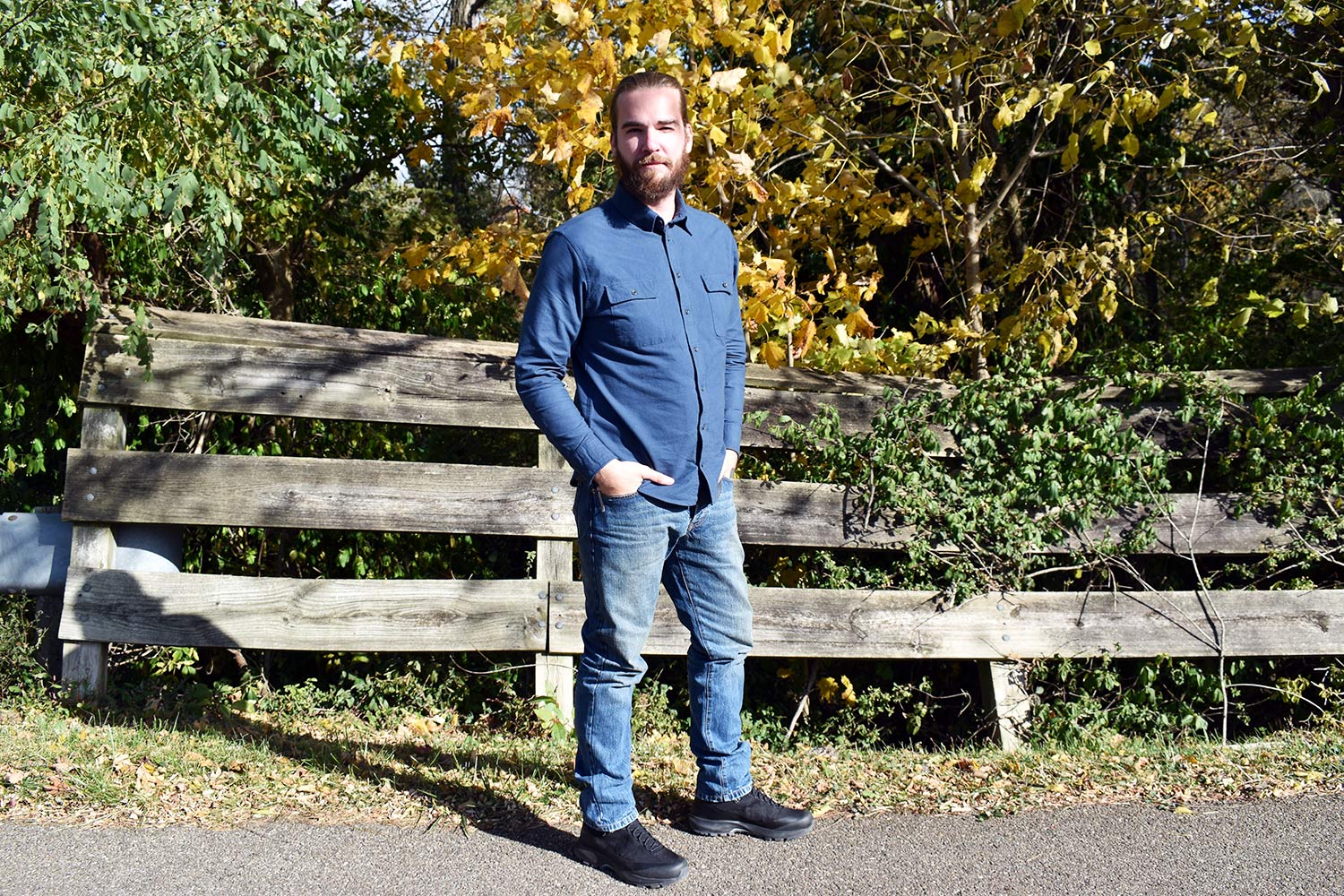 Taylor Stitch Yosemite shirt and Democratic Selvage Jeans