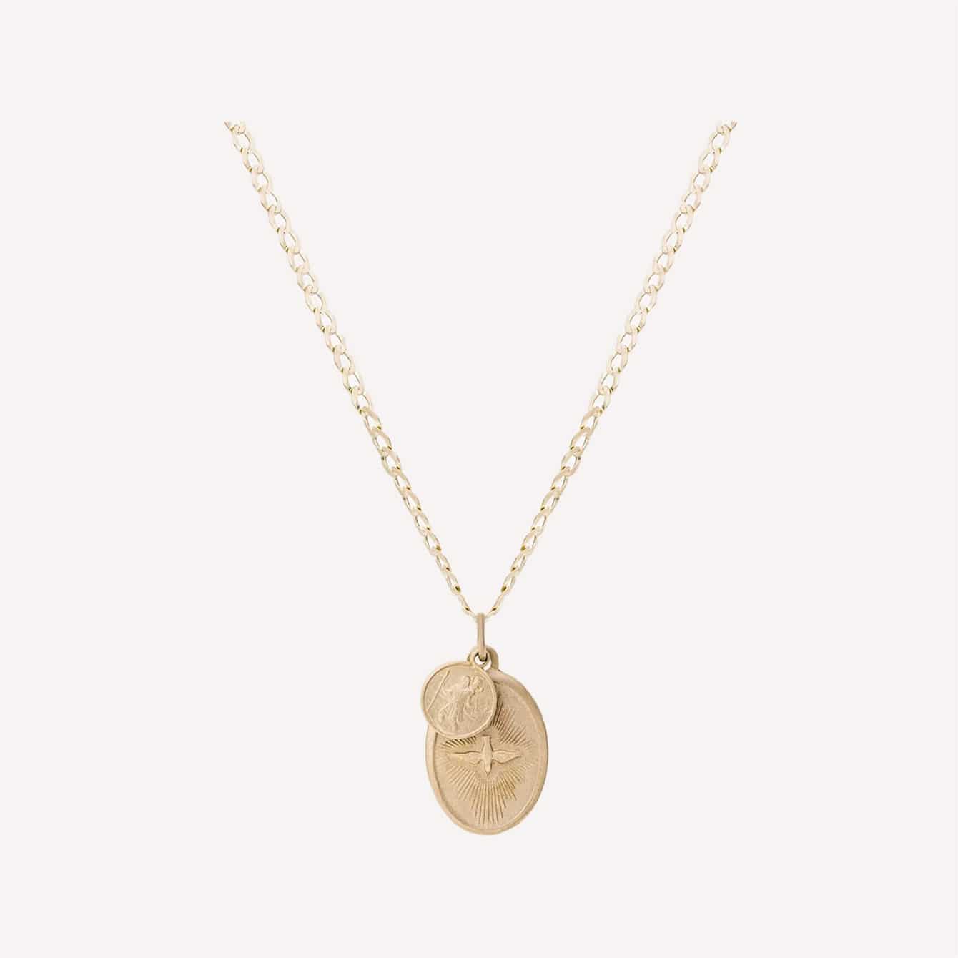 Miansai Dove Necklace with Antique Pendant