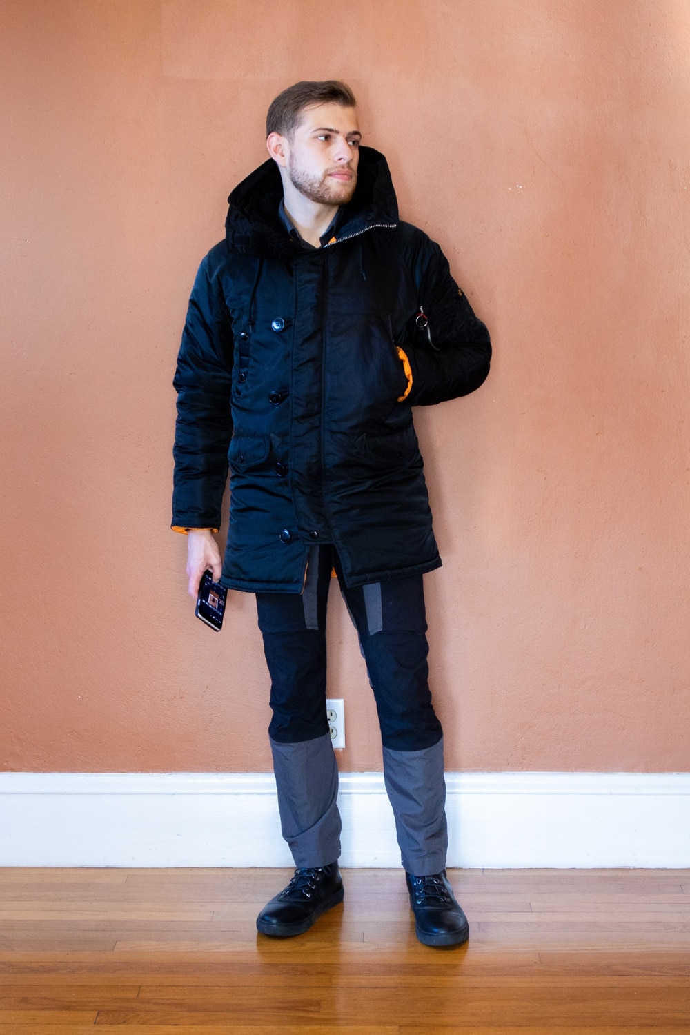 Alpha Industries N3B parka fit