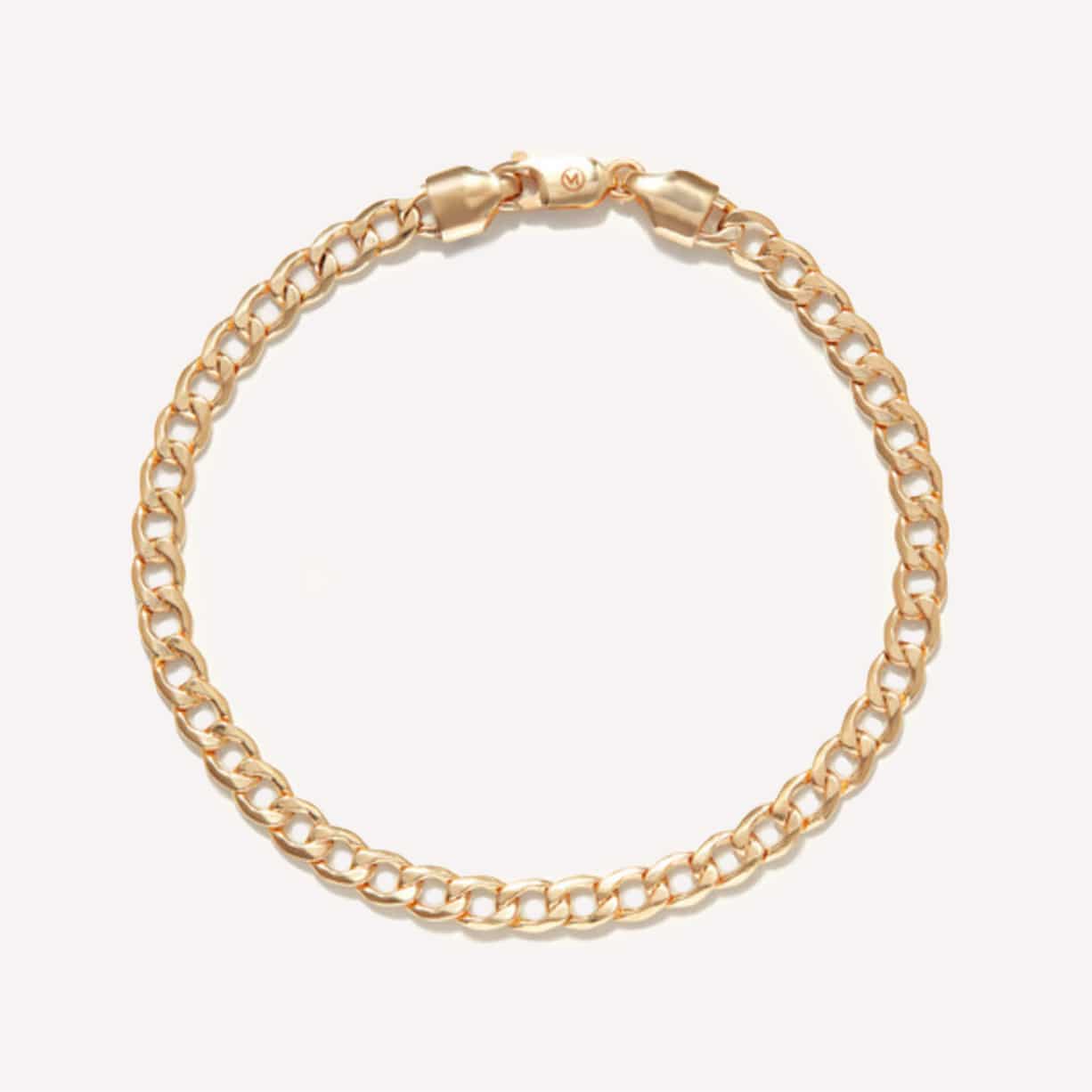 Mejuri Flat Curb Chain Bracelet