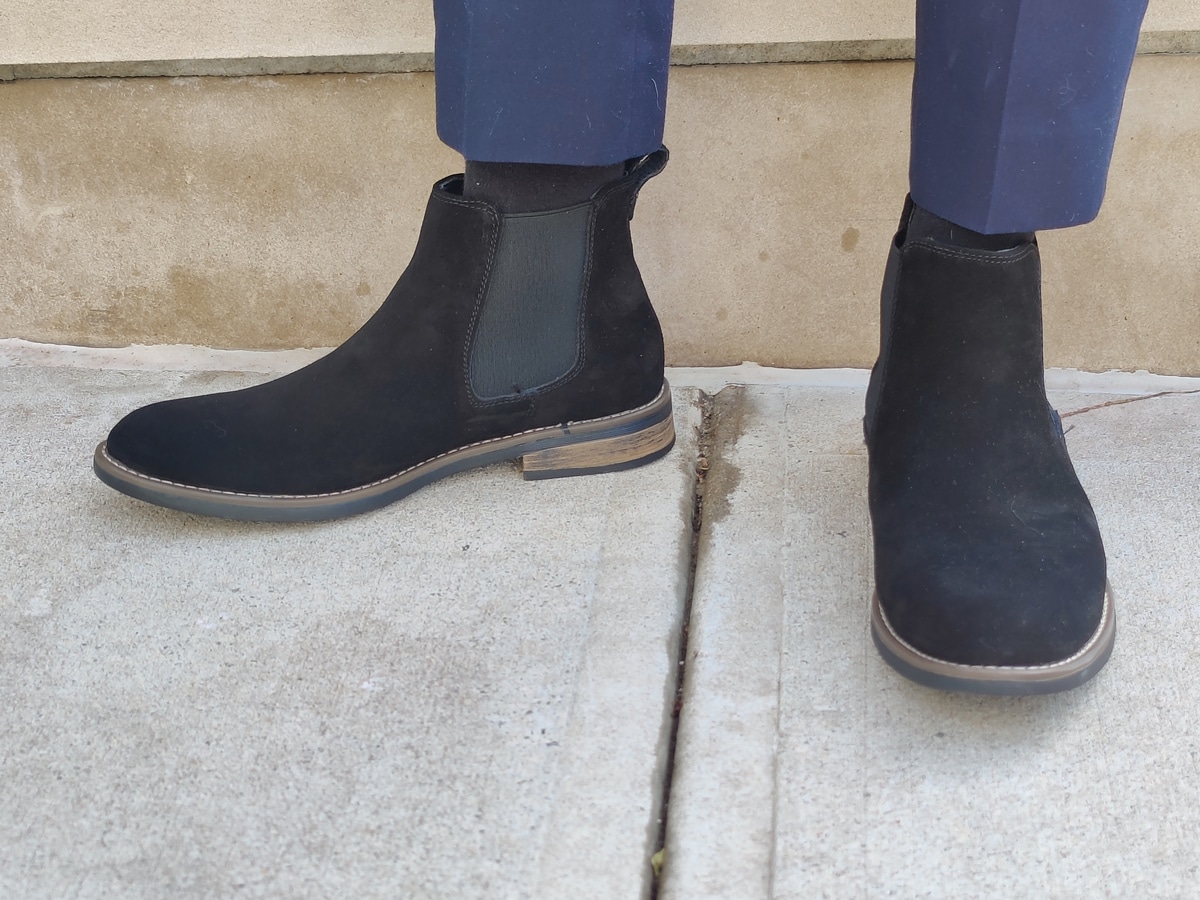 Bruno Marc Chelsea boots black