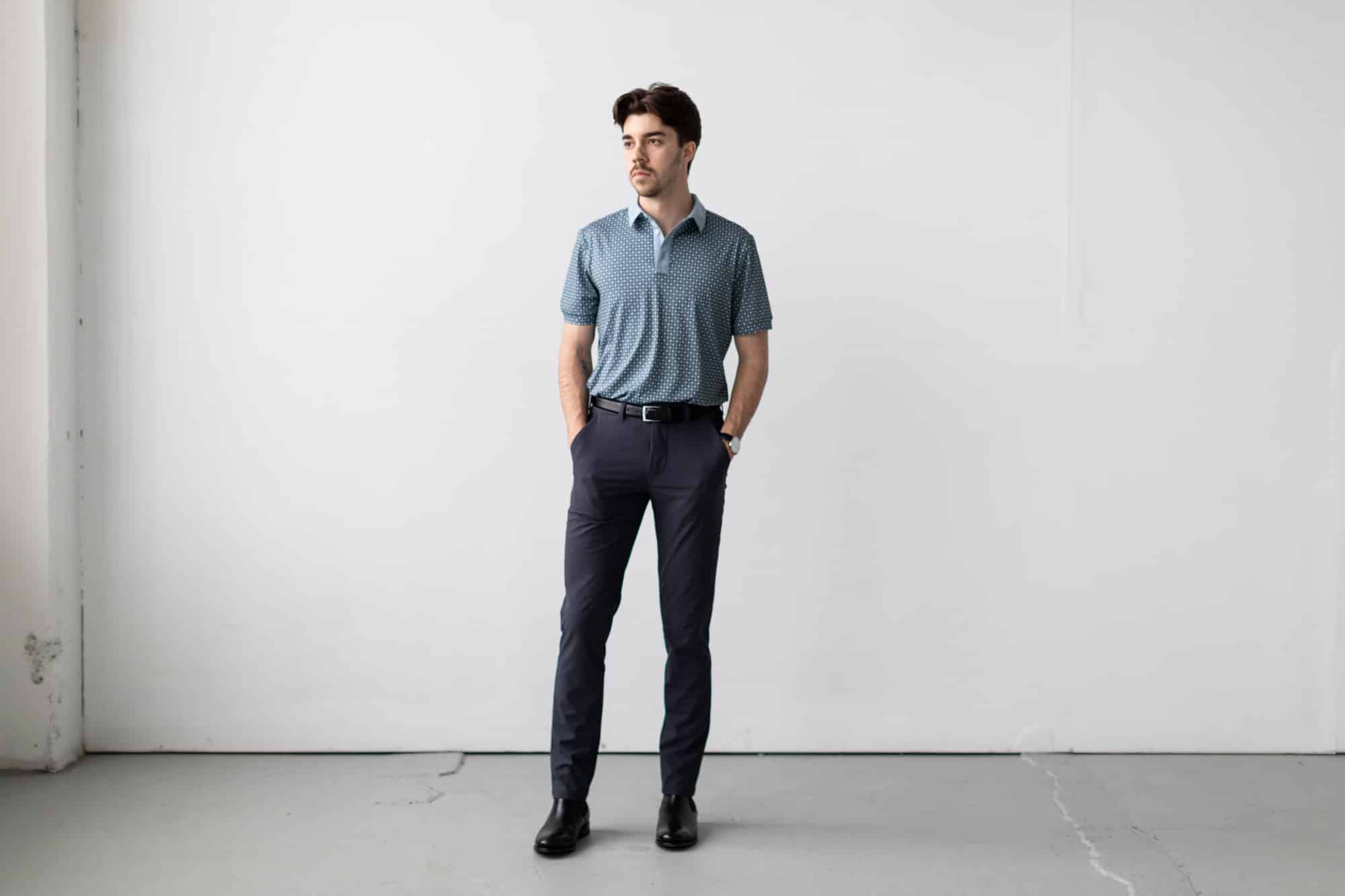 David in Mizzen and Main Versa Polo