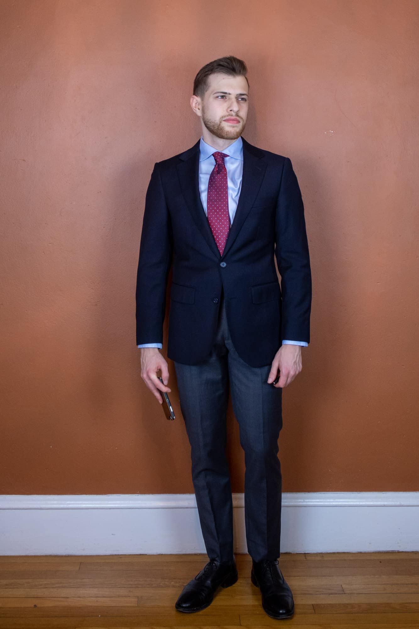 Formal suit separates pairing