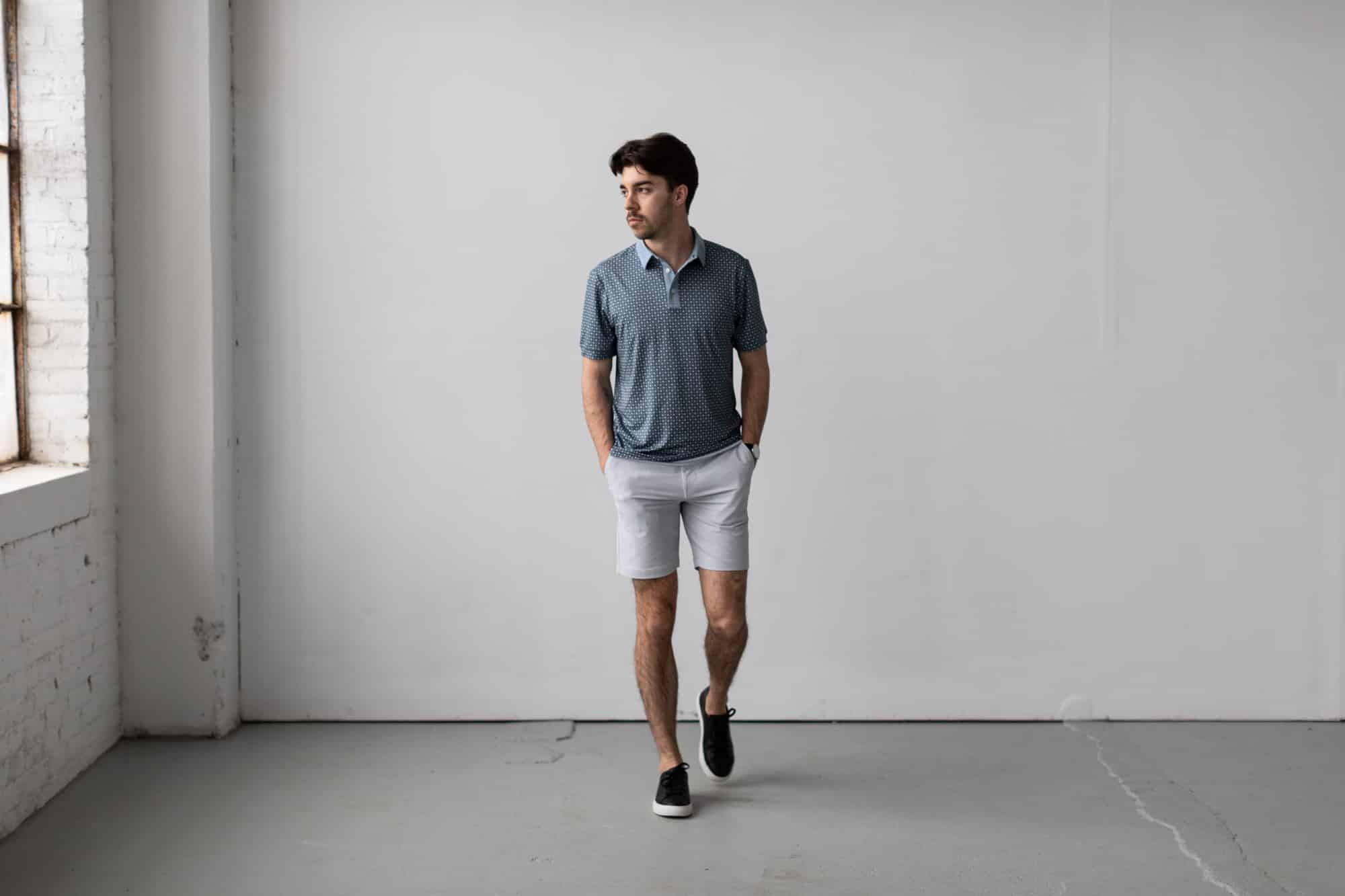 Mizzen and Main Versa Polo with Helmsman Shorts