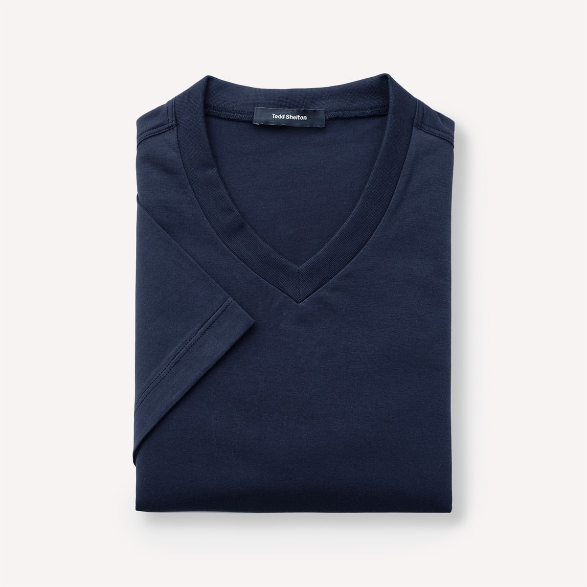 Todd Shelton 155 SS V neck Navy